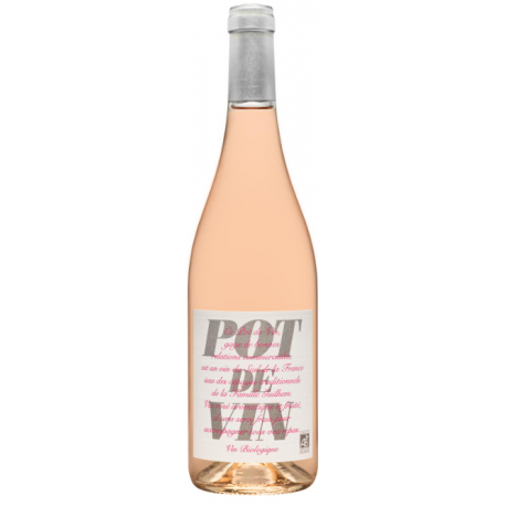 Pot de vin rosé du Château Guilhem
